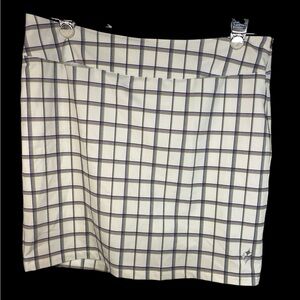 4 All byJofit White, Blue and Red Plaid Golf Skort Women’s Size 12